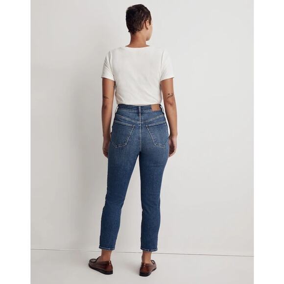 New MADEWELL The Curvy Perfect Vintage Jean in Manorford Wash $138 Size W32 - Picture 4 of 6